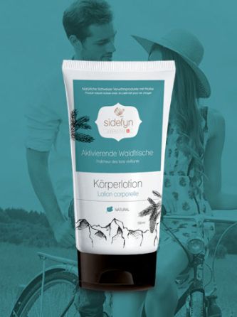 Körperlotion aktivierende Waldfrische